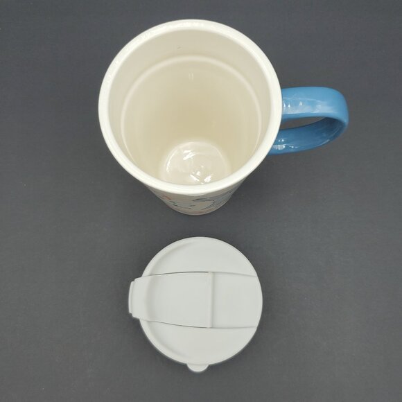 Cypress Home Dog Travel Mug My Dog Thinks I'm Awesome Latte Tall Coffee Mug - Picture 3 of 5